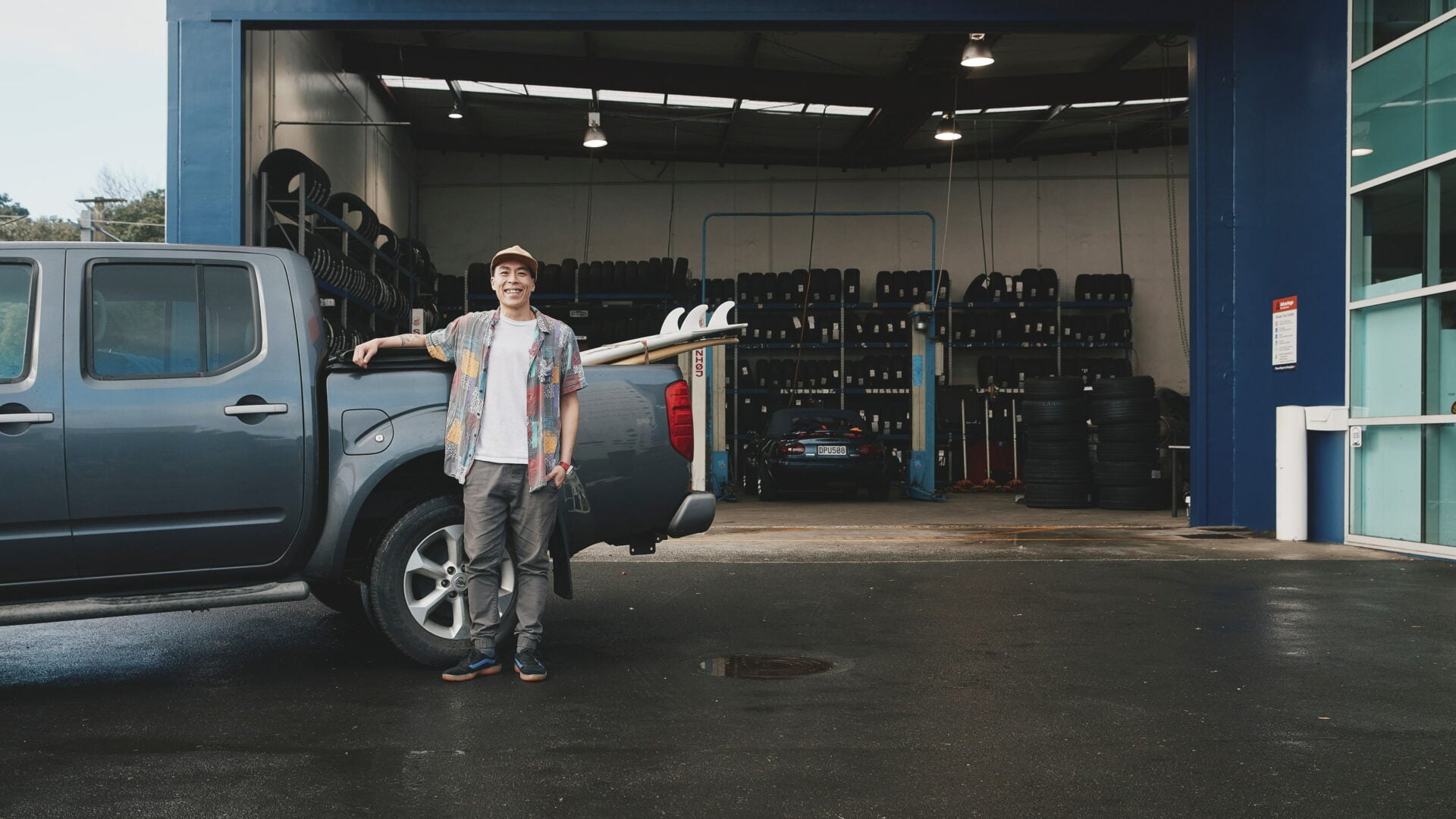 Garage Tire Inspection