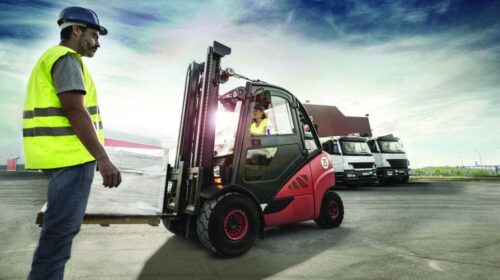 Forklift Outside